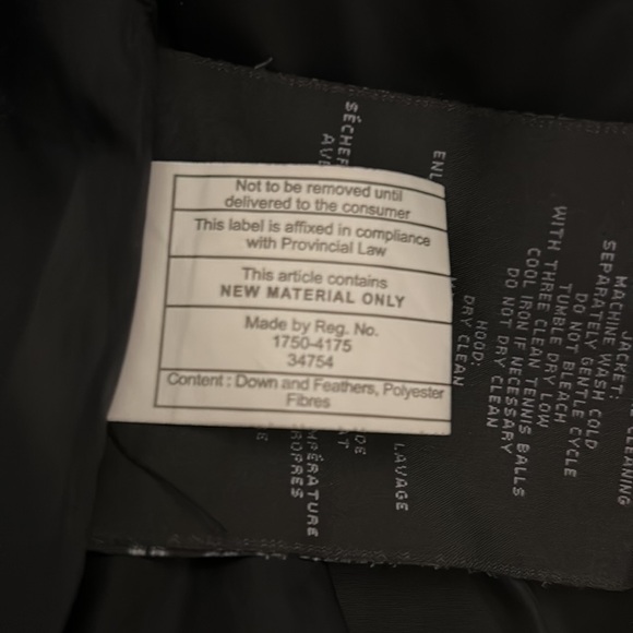 NWOT black Marc New York Andrew Marc warm down jacket with removable fur hood - Picture 6 of 16